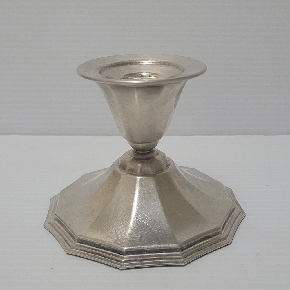 Cohr Denmark Silver Candlesticks 3.25"